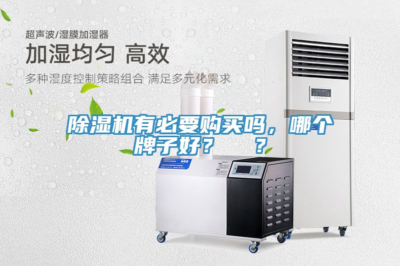 除濕機有必要購買嗎,哪個牌子好?  ?