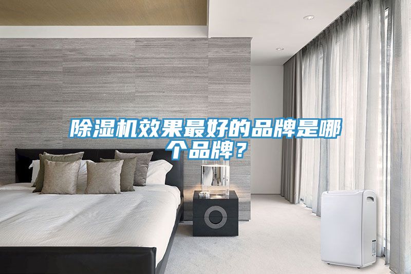 除濕機效果最好的品牌是哪個品牌?