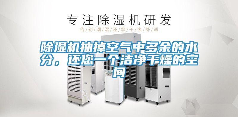 除濕機(jī)抽掉空氣中多余的水分,還您一個(gè)潔凈干燥的空間